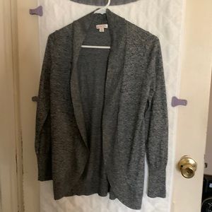 Merona Grey Cardigan Medium